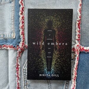 Wild Embers Poetry Book by Nikita Gill softcover poems books